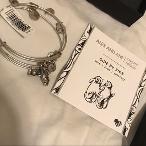 Alex and Ani Otter Pair